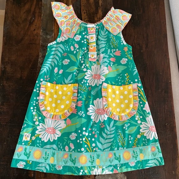 Wildflowers Other - Toddler Girl Wildflowers Printed Shift Dress 4T